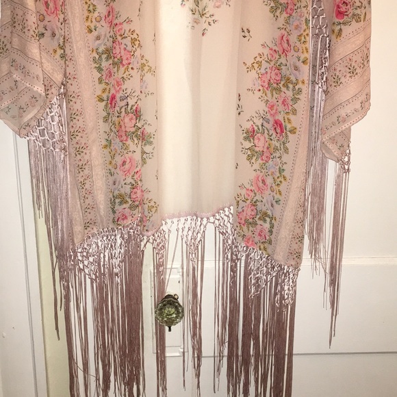 Floral Print Kimono - Picture 3 of 4